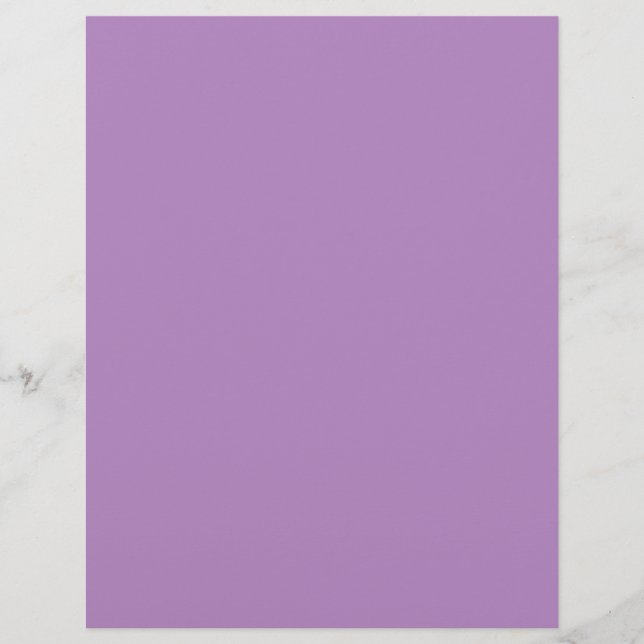 Afrikansk violett (solid färg) brevhuvud (Framsida)