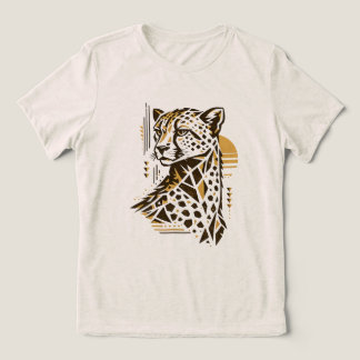 Afrikansk Wildlife Art - Kvinnlig Cheetah Grafisk T Shirt