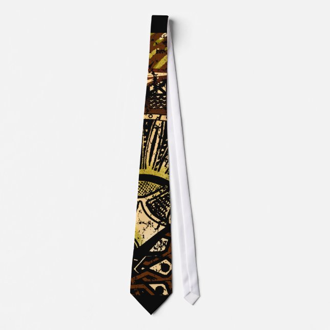 Afrikansk Zuludesign Slips (Framsida)