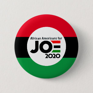 Afrikanska amerikaner för Joe 2020 Knapp