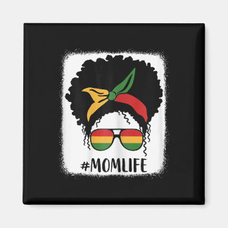 Afrikanska amerikanska Afro Mamma Life Black Mamma Magnet
