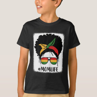 Afrikanska amerikanska Afro Mamma Life Black Mamma T Shirt