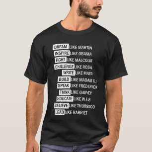 Afrikanska amerikanska aktivister, Gift for Activi T Shirt