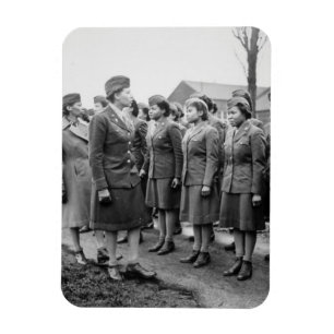 Afrikanska amerikanska Office Inspection Troops Magnet
