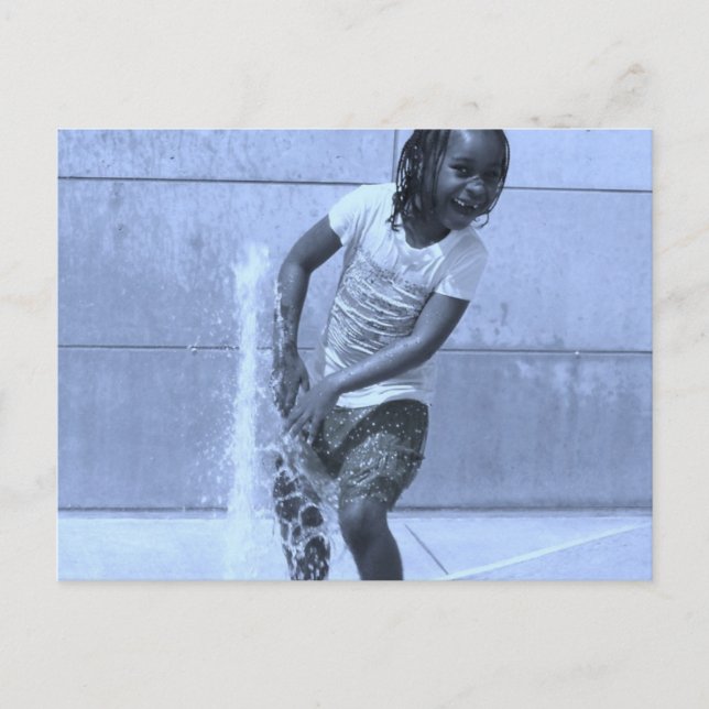 Afrikanska amerikanska postkort vykort (Framsida)