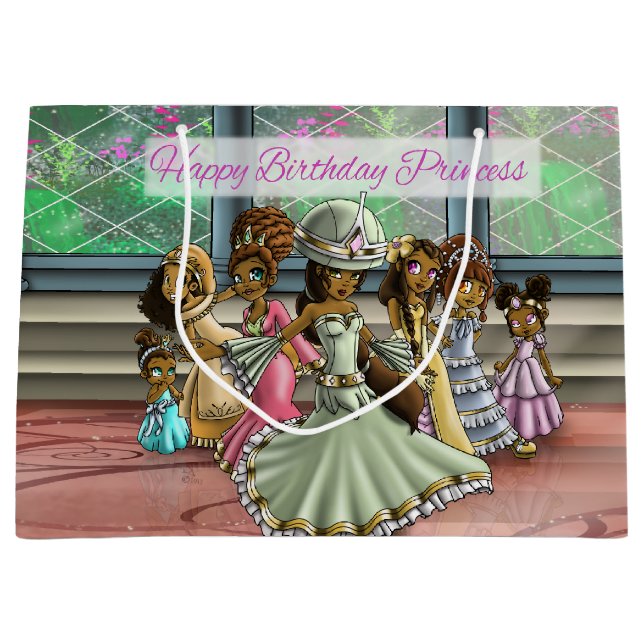 Afrikanska amerikanska princesses (Framsidan)