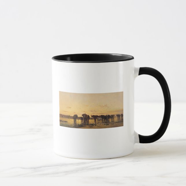 Afrikanska elefanter mugg (Höger)