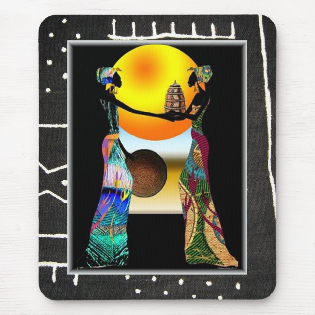 Afrikanska erbjudanden musmatta (Framsidan)