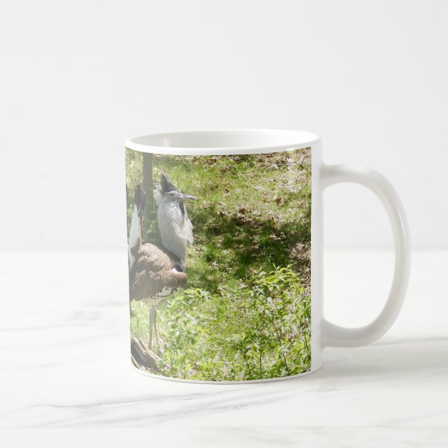 Afrikanska fåglar: Kori Bustard Kaffemugg (Höger)