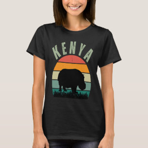 Afrikanska flodhästar i Kenya, Flodhästsafari T Shirt