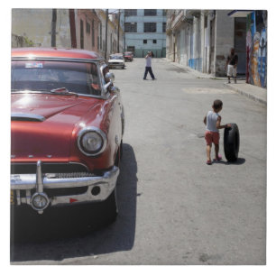 Afrikanska Hamel-distriktet, Havanna, Kuba, UNESCO Kakelplatta
