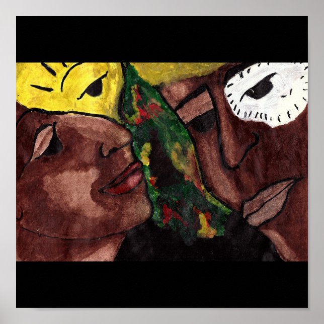 AFRIKANSKA KÄRLEK POSTER (Framsidan)