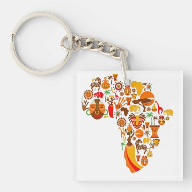 Afrikanska karta (Framsidan)