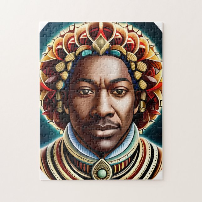 Afrikanska Kung Pussel (Vertikal)