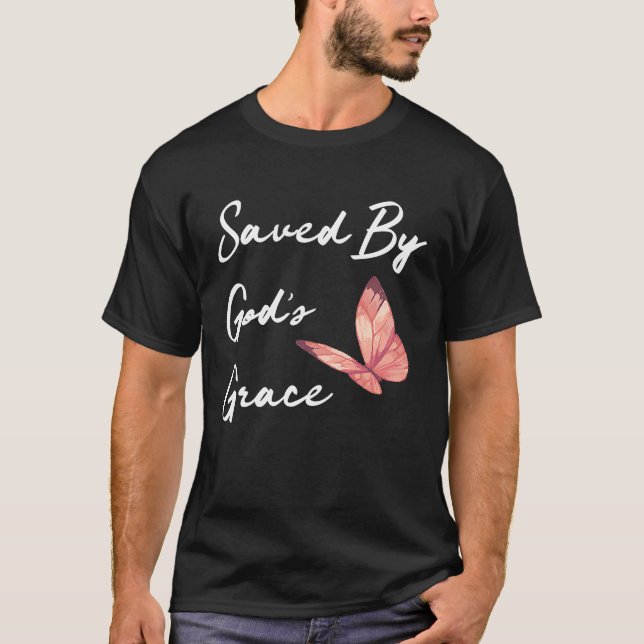Afrikanska kvinnor, grafik, kristen Butterf T Shirt (Framsida)