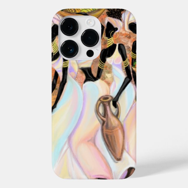 Afrikanska kvinnor iphone case (Baksida)
