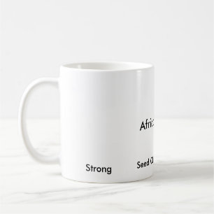 Afrikanska kvinnor kaffemugg