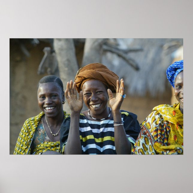 Afrikanska kvinnor poster (Framsidan)