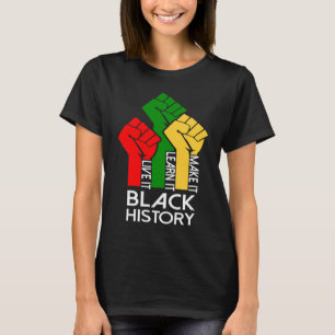 Afrikanska månaden kan inte hålla vår svarta histo t shirt