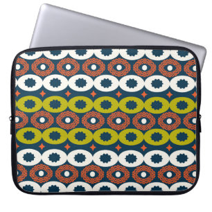 Afrikanska ovalformer: Färgfläckfria. Laptop Fodral