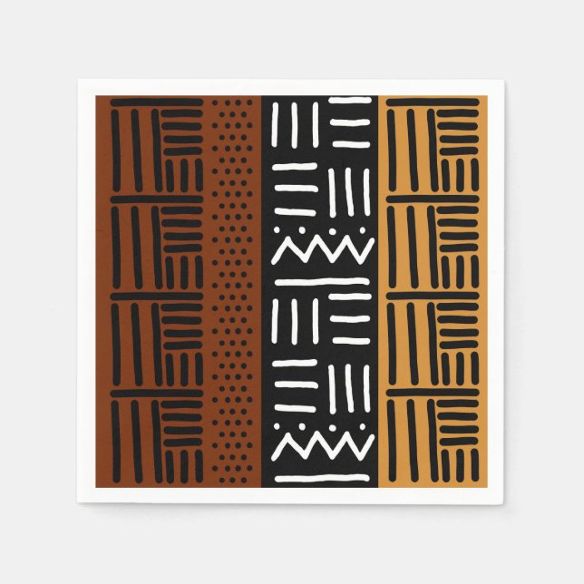 Afrikanska Party, Bröllop Napkins Pappersservett (Framsidan)