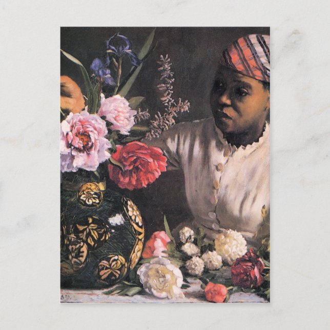 Afrikanska planteringsblommor i Vas Vykort (Framsida)