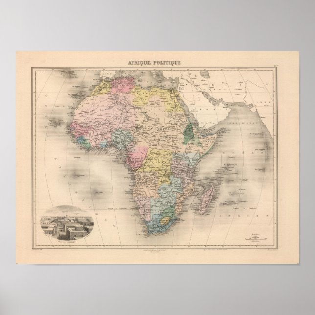 Afrikanska Politik Poster (Framsidan)