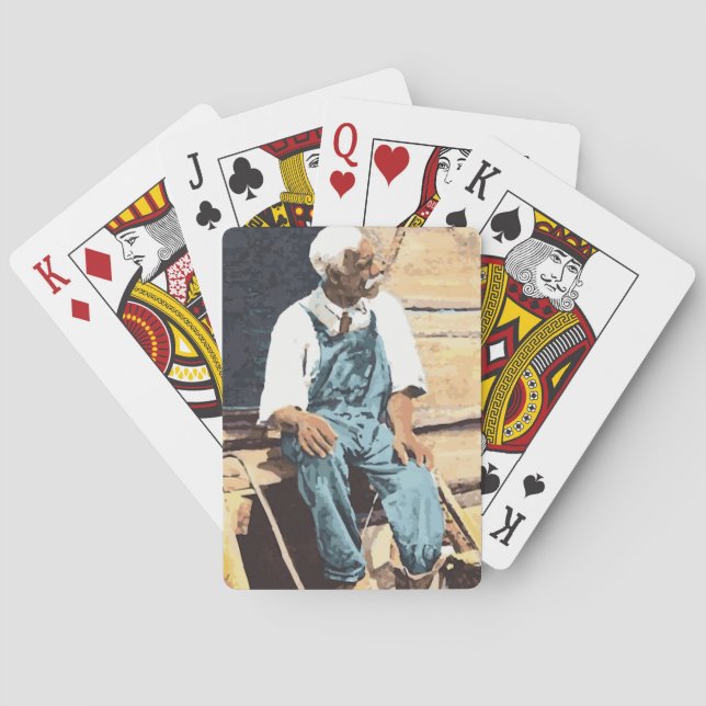 Afrikanska spelkort (Baksidan)