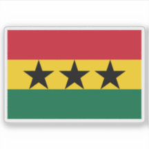 Afrikanska Stater flagga (Ghana, Guinea, Mali)