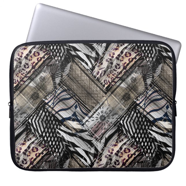 Afrikanska, tillsammans. laptop fodral (Framsidan)
