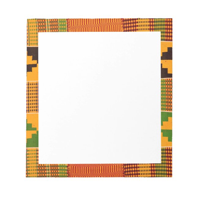 Afrikanska tryckta anteckningsböcker anteckningsblock (Framsida)