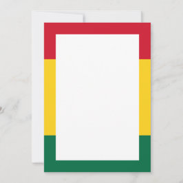 Afrikanska tryckta inbjudningar & annonseringar