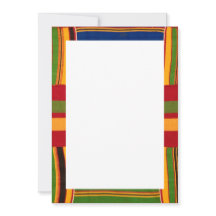 Afrikanska tryckta inbjudningar & annonseringar