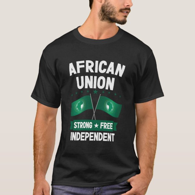 Afrikanska unionen t shirt (Framsida)