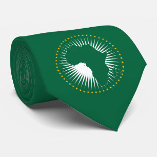 Afrikanska unionens Flagga (Afrika) (Panafrica) Slips