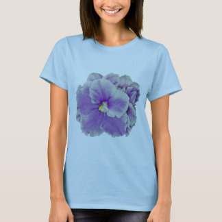Afrikanska violetta lilor tee shirt
