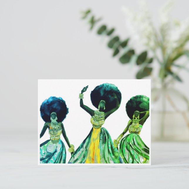 AFRIKANSKA VYKORT (Stående Fram)