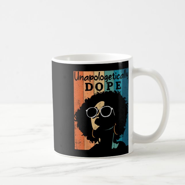 Afrikanskt amerikanskt Pride Junetelfte svarta his Kaffemugg (Höger)