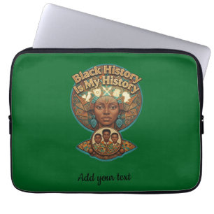 Afrikanskt arv Svart historia är min historia Laptop Fodral