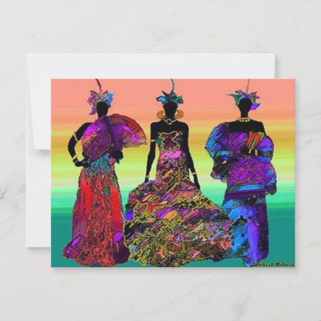 AFRIKANSKT BRÖLLOP (Framsida)