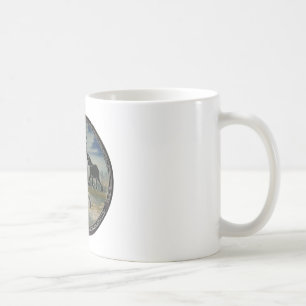 Afrikanskt elektroplåt kaffemugg