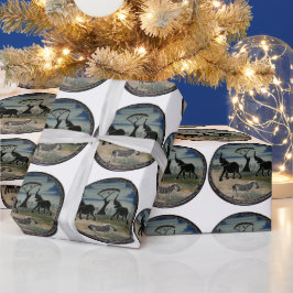 Afrikanskt elektroplåt presentpapper