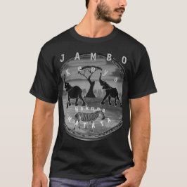 Afrikanskt elektroplåt t shirt