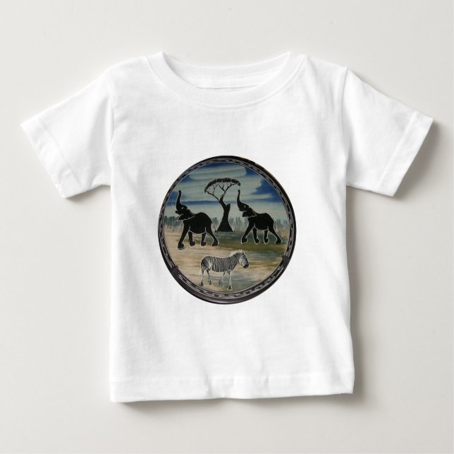 Afrikanskt elektroplåt tee (Framsida)