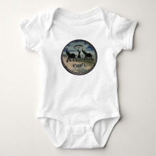 Afrikanskt elektroplåt tee shirt
