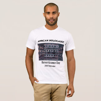 Afrikanskt förintelseminne t-shirt