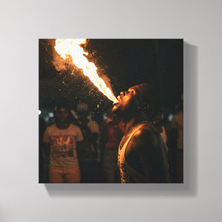 Afrikanskt inspirerad konst canvastryck