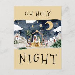 Afrikanskt julkort helg vykort