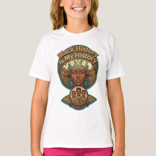 Afrikanskt kulturarv Svart historia är min histori T Shirt