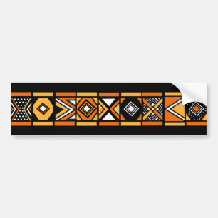 Afrikanskt mönster bildekal